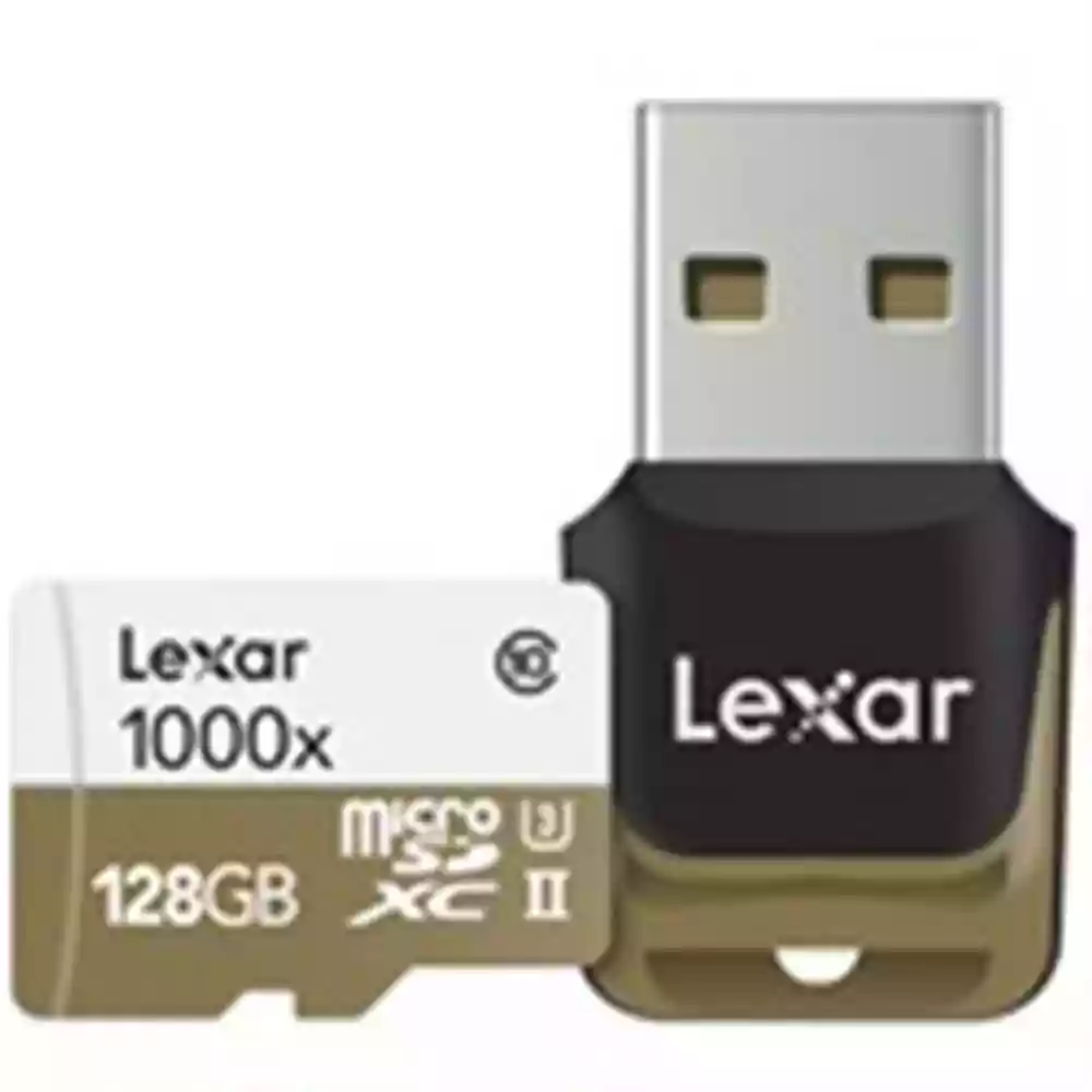 Lexar 128GB Micro SDHC 1000X UHS-II