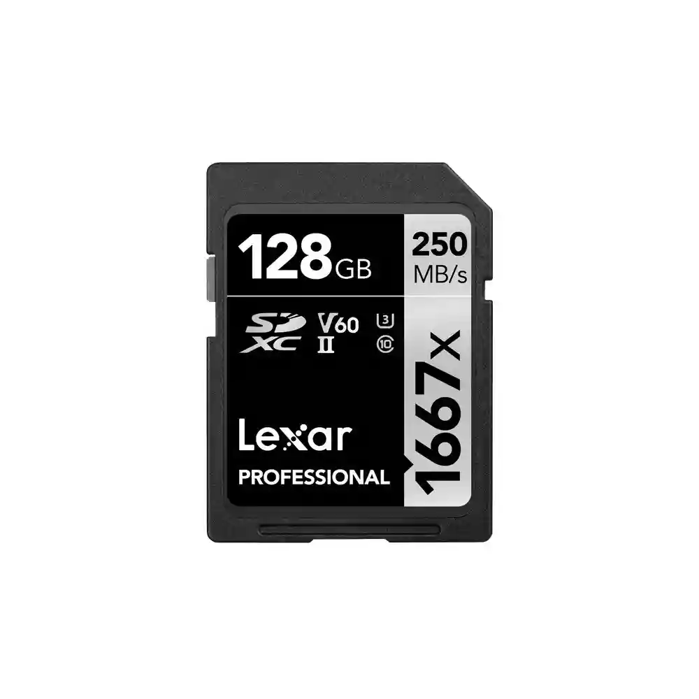 Lexar 128GB UHS-II SDXC 250MB/s 1667x
