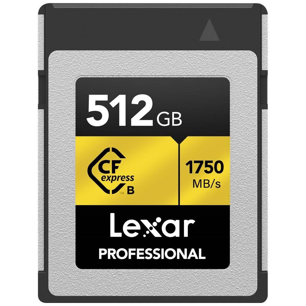 Lexar Professional 512GB CFexpress Type B Card Gold Series