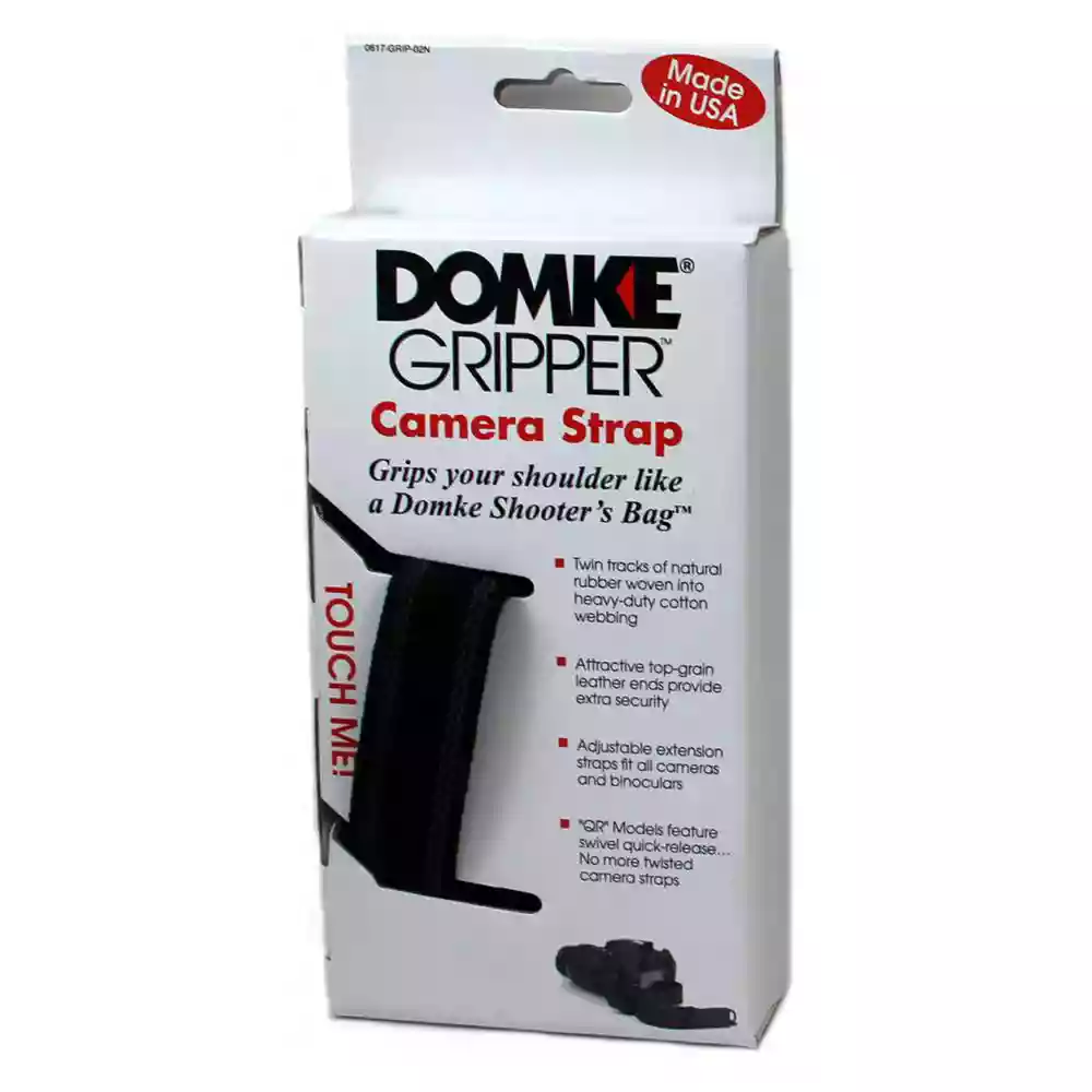 Domke 1 Gripper Camera Strap with Swivel Black