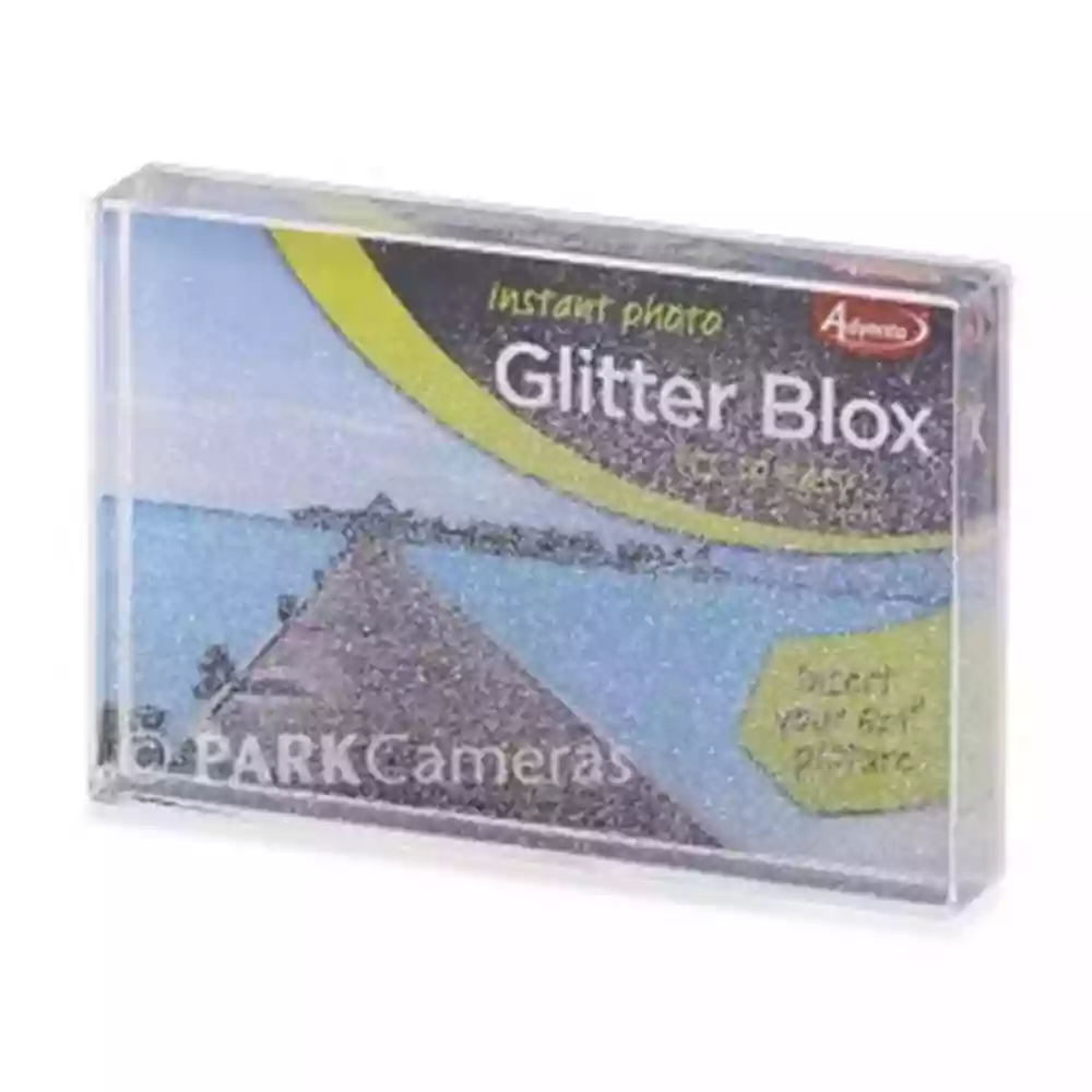 Adventa Glitter Box Photo Frame - 6 x 4 (15 x 10cm)