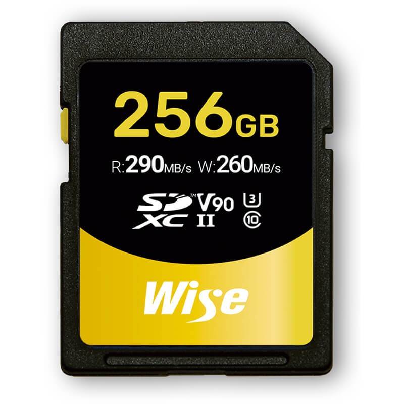 Wise SDXC UHS-II V90 - 256GB