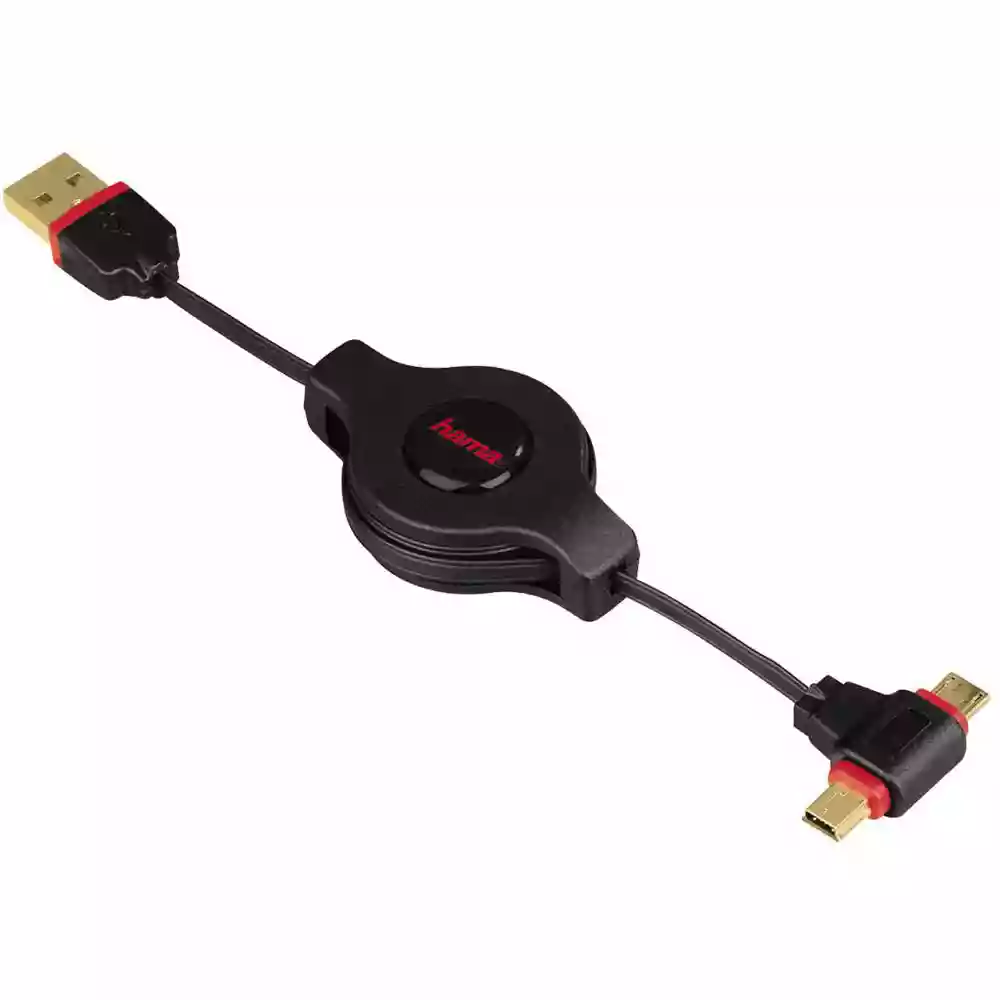 Hama 2in1 Mini/Micro USB 2.0 Cable