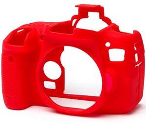 Easy Cover Silicone Skin for Canon 760D Red
