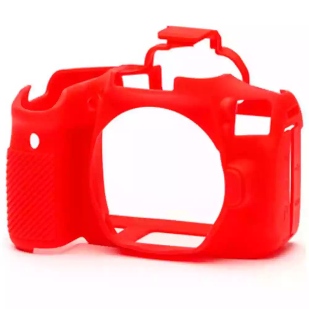 Easy Cover Silicone Skin for Canon 90D Red