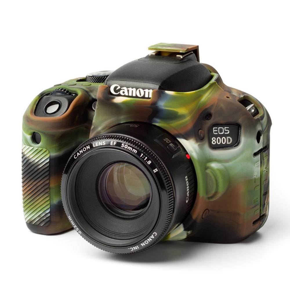 Easy Cover Silicone Skin for Canon 800D Camo Pattern