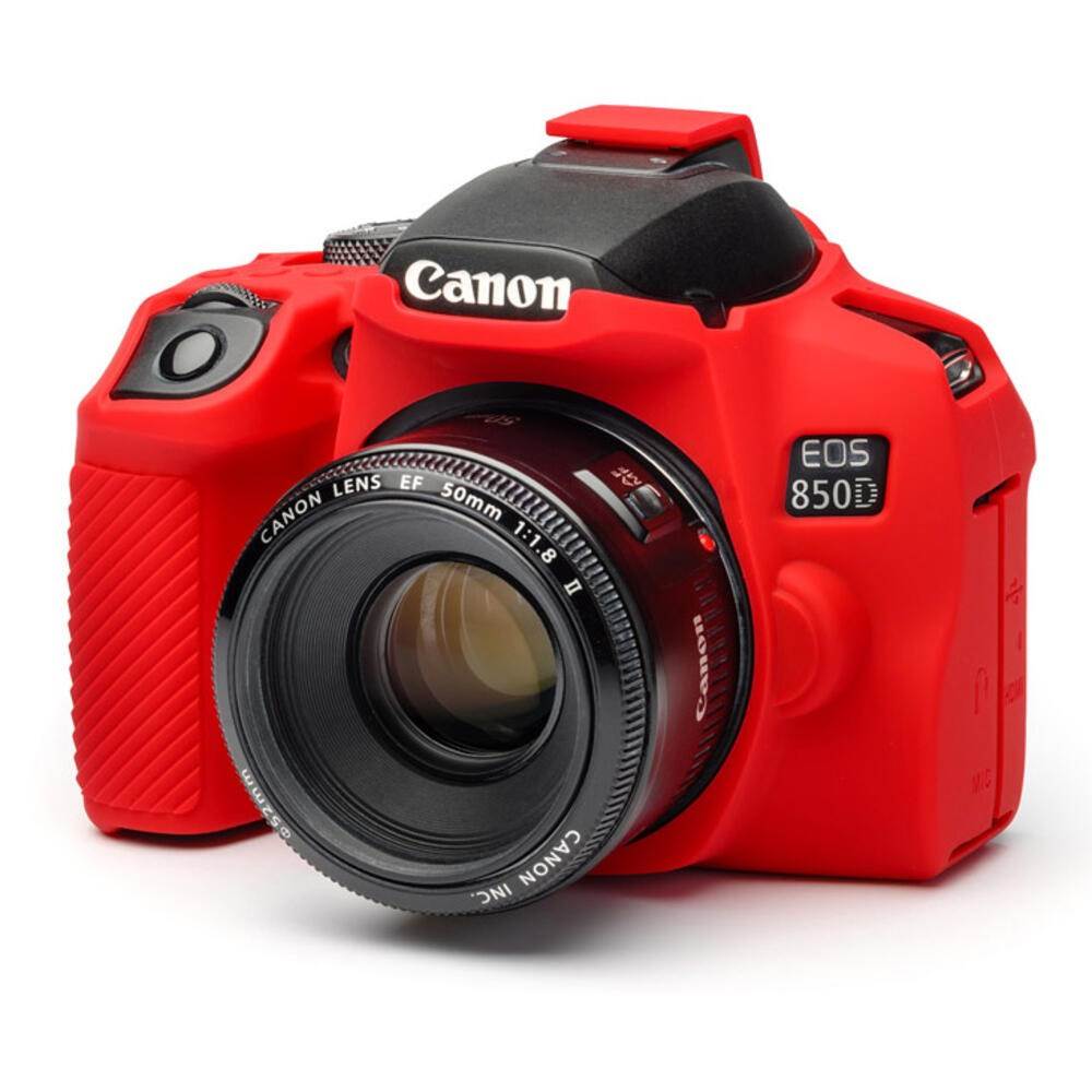 Easy Cover Silicone Skin for Canon 850D Red
