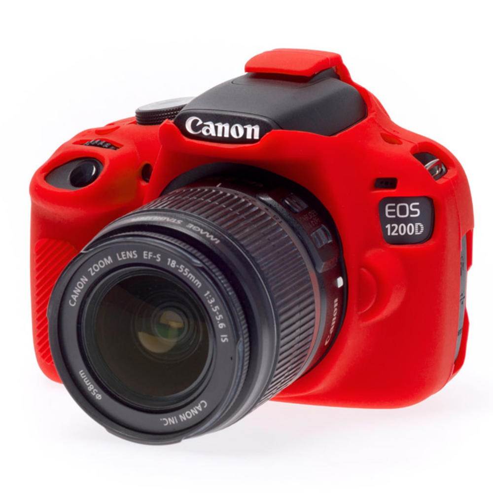 Easy Cover Silicone Skin for Canon 1200D Red