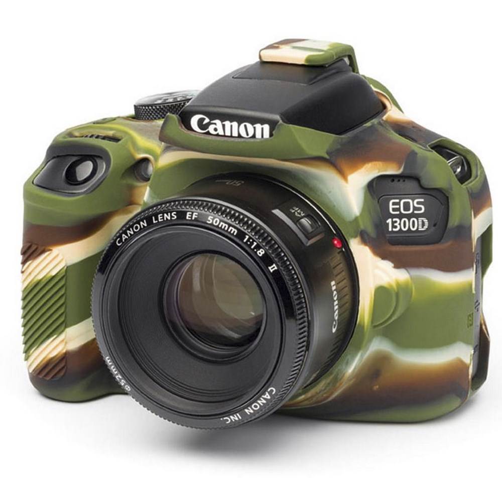 Easy Cover Silicone Skin for Canon 1300D/2000D/4000D Camo Pattern