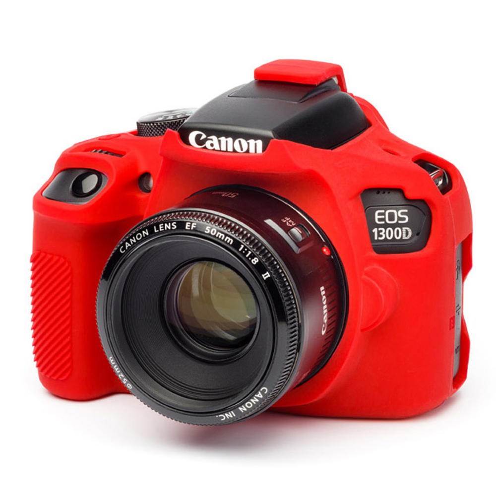 Easy Cover Silicone Skin for Canon 1300D/2000D/4000D Red