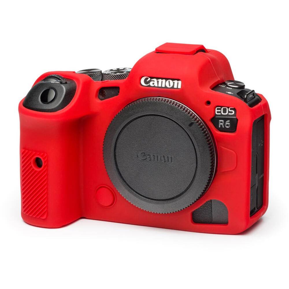 Easy Cover Silicone Skin for Canon EOS R5/R6 Red