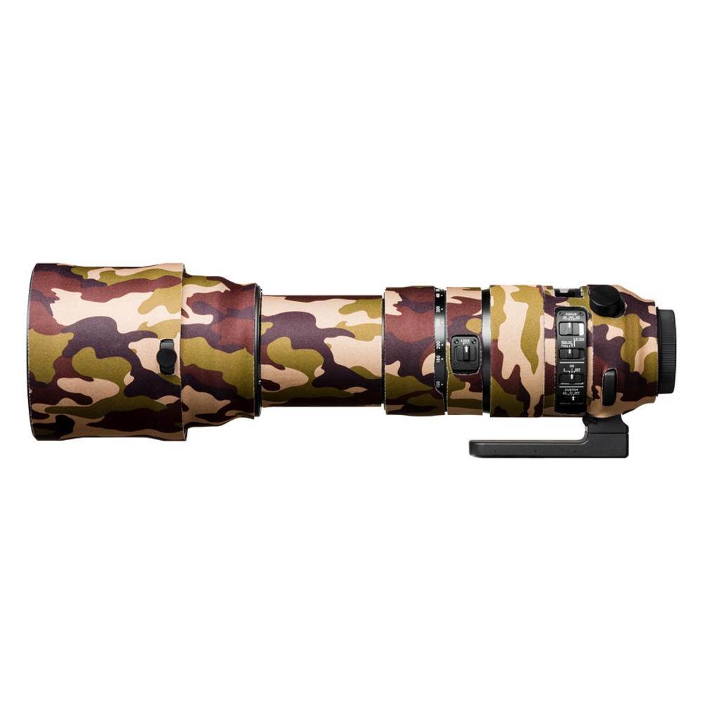 Easy Cover Lens Oak for Sigma 150-600mm f5-6.3 DG OS HSM Sport Brown Camouflage