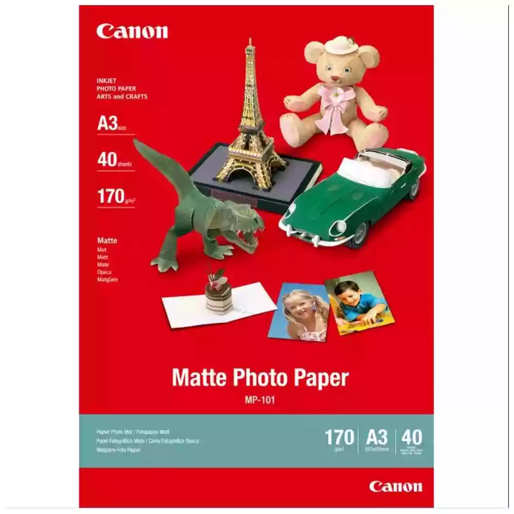 Canon MP-101 (A3) Matte Photo Paper (50 Sheets)