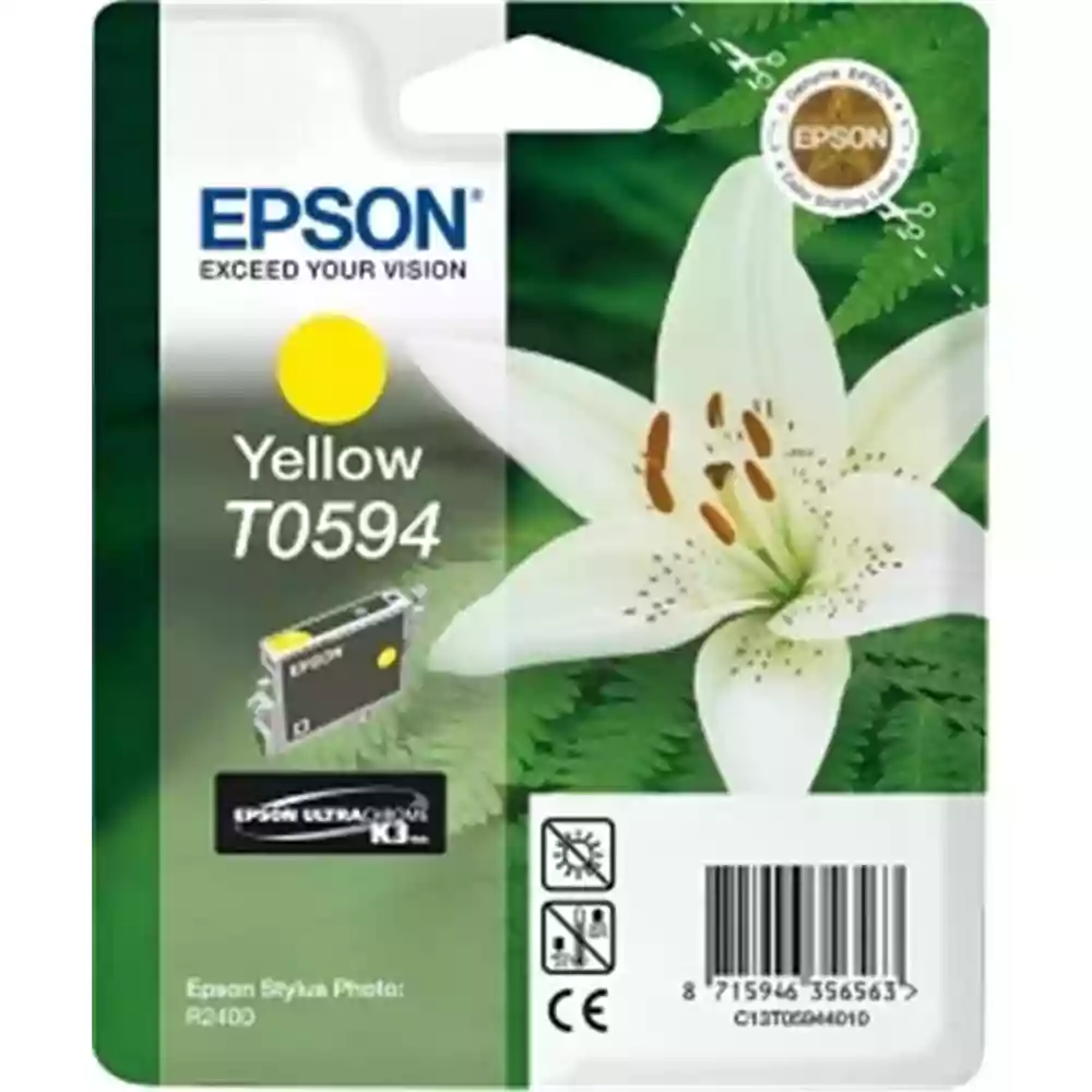 Epson Lilly Yellow Ink - T05944 For R2400