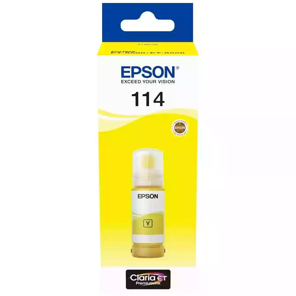 Epson 114 EcoTank Yellow Ink Bottle 70ml