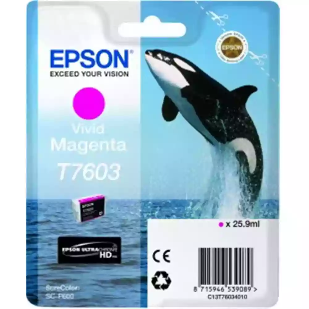Epson Whale T7603 Vivid Magenta