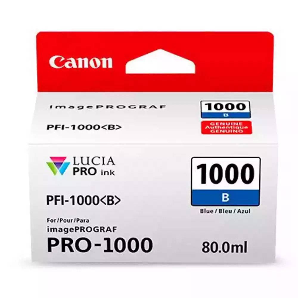 Canon PFI-1000 Blue Ink Cartridge