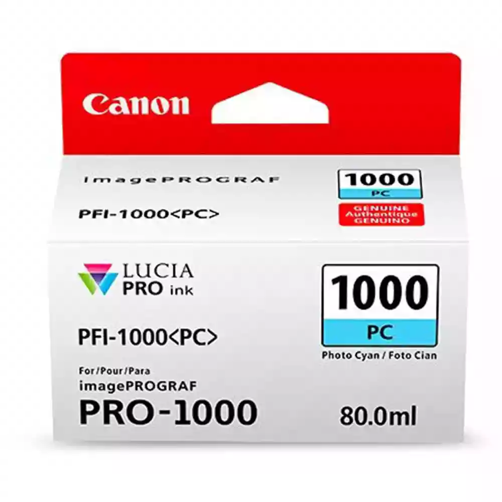 Canon PFI-1000 Photo Cyan Ink Cartridge