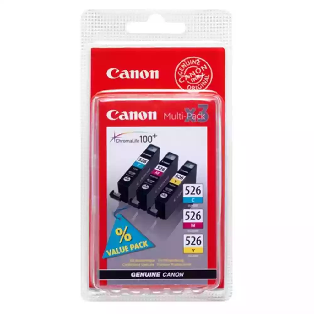 Canon CLI-526 C/Y/M Multipack