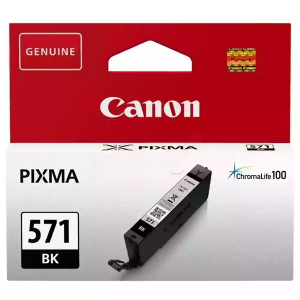 Canon CLI-571BK Black Ink Cartridge for Pixma MG6850