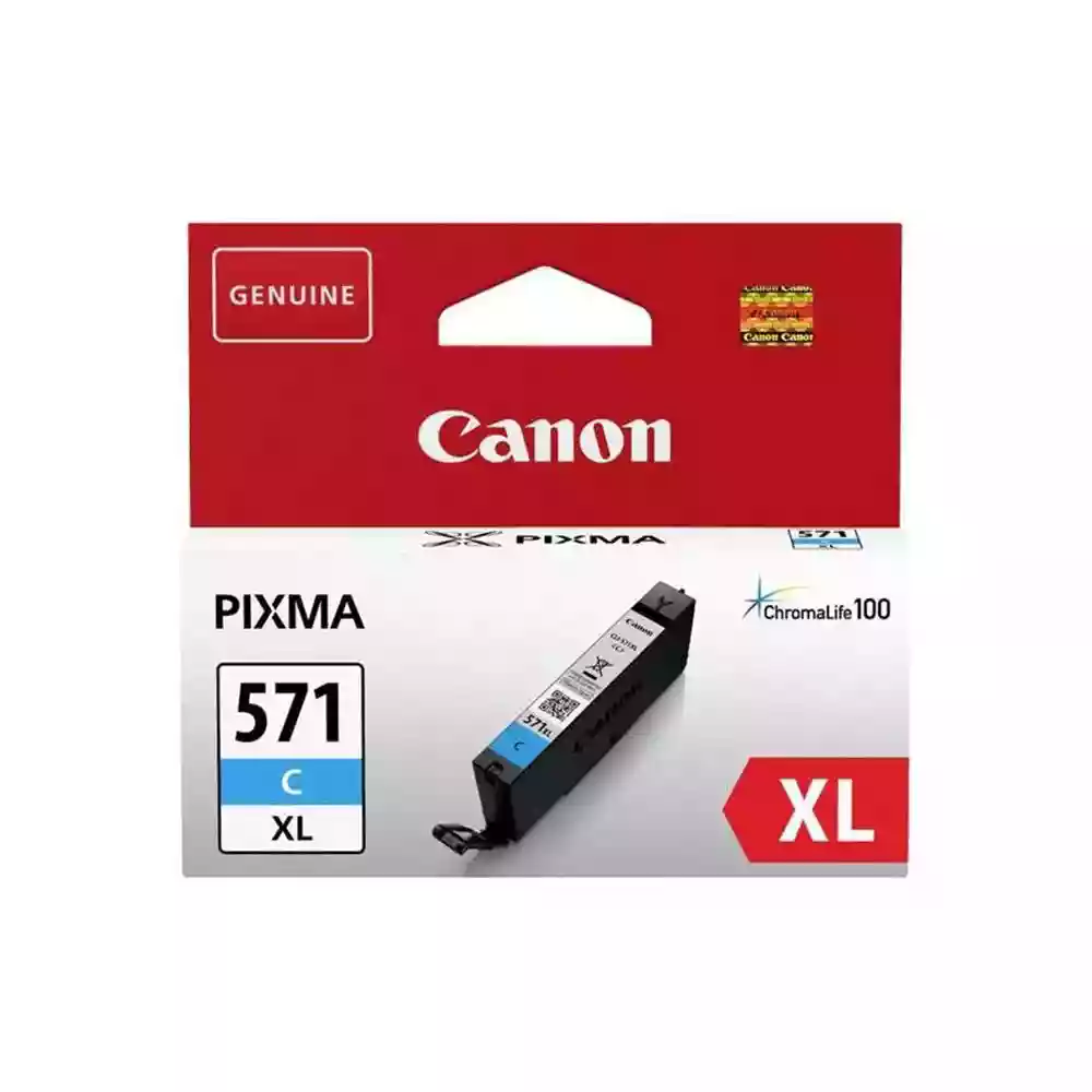 Canon CLI-571C XL Cyan Ink Cartridge for Pixma MG6850