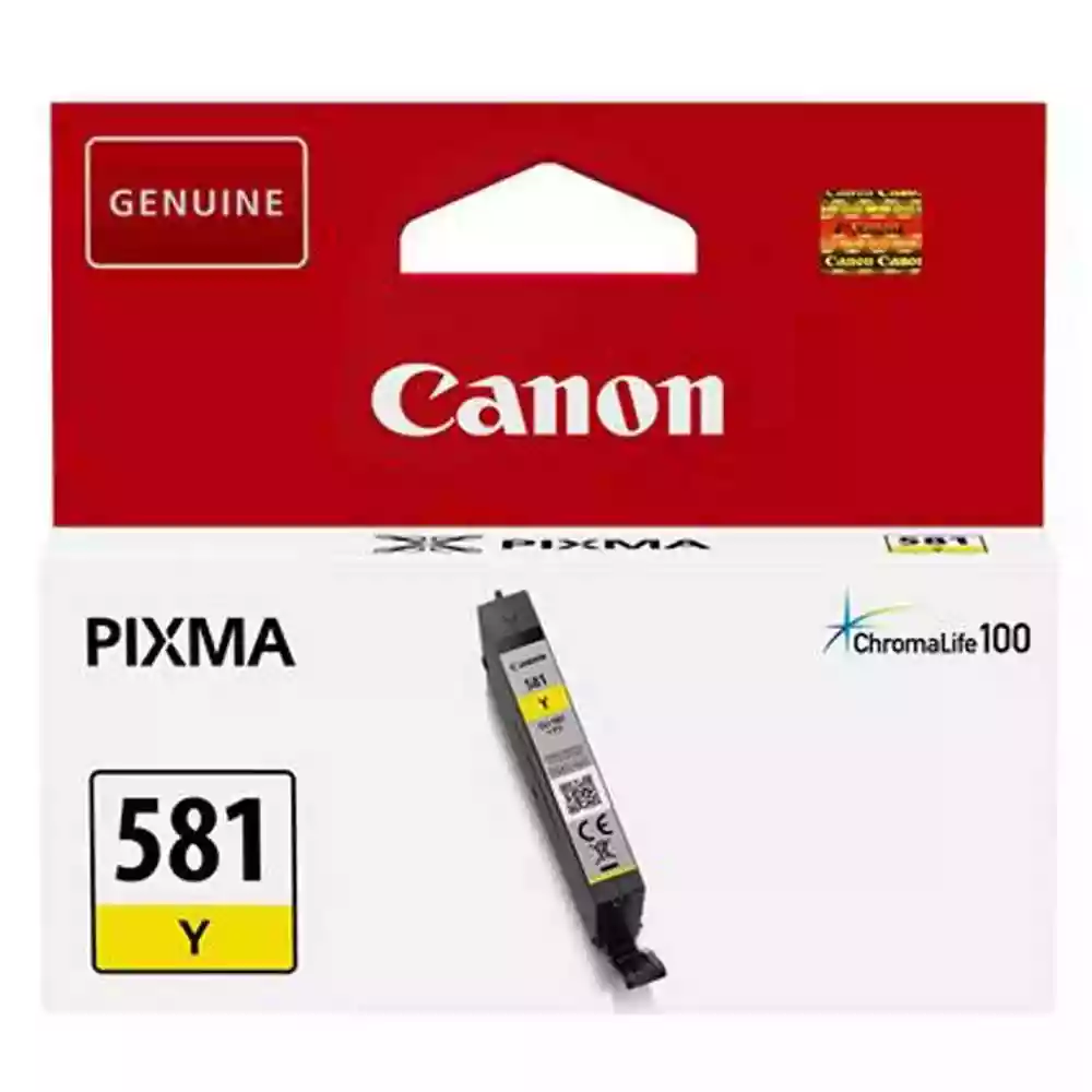 Canon CLI-581 Yellow Ink Cartridge - Pixma TS8150 TR8550 TS6150 TS9150 TS9155 TS6151