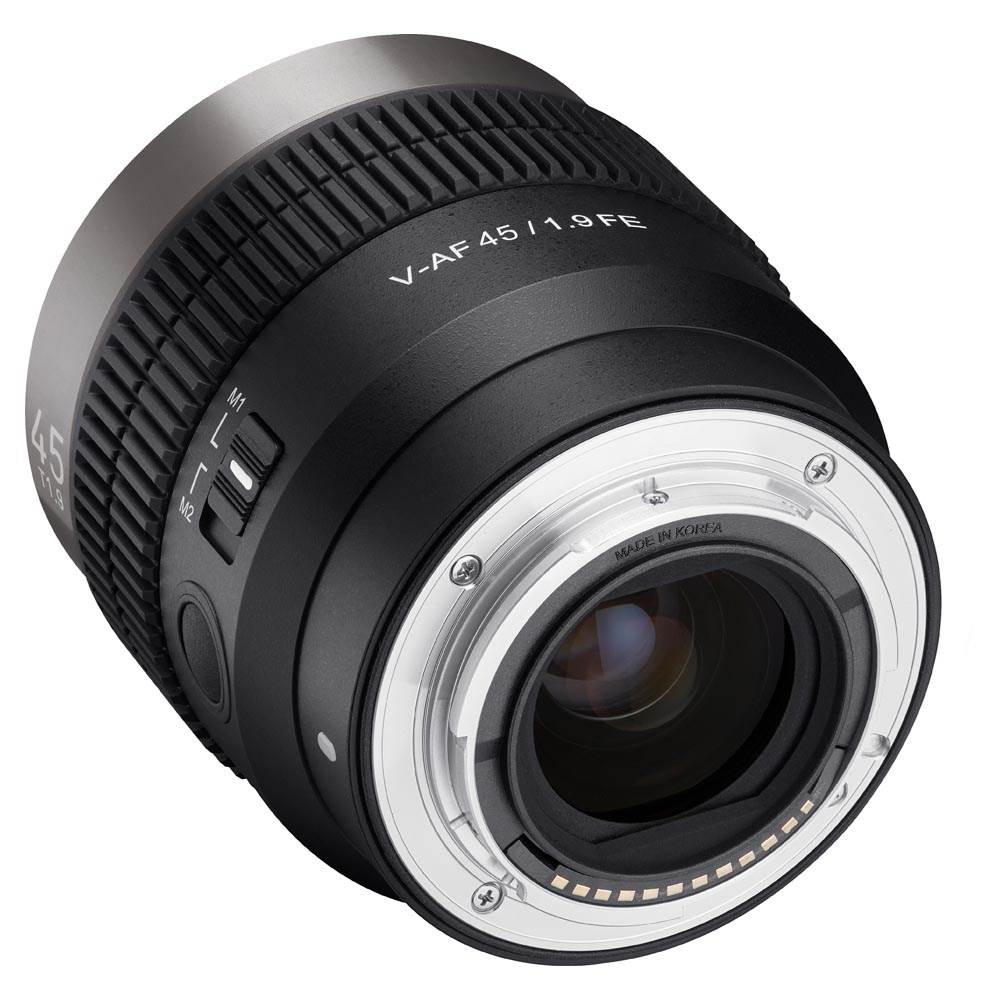 【中古】[SAMYANG] V-AF 45mm T1.9 ソニーFE 45mm T1.9 Full Frame Cine Auto Focus for Sony E – Samyang US