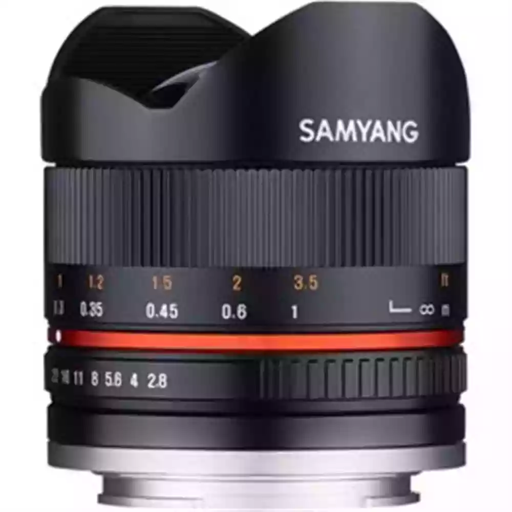 Samyang 8mm f/2.8 Fisheye II Lens Fujifilm X