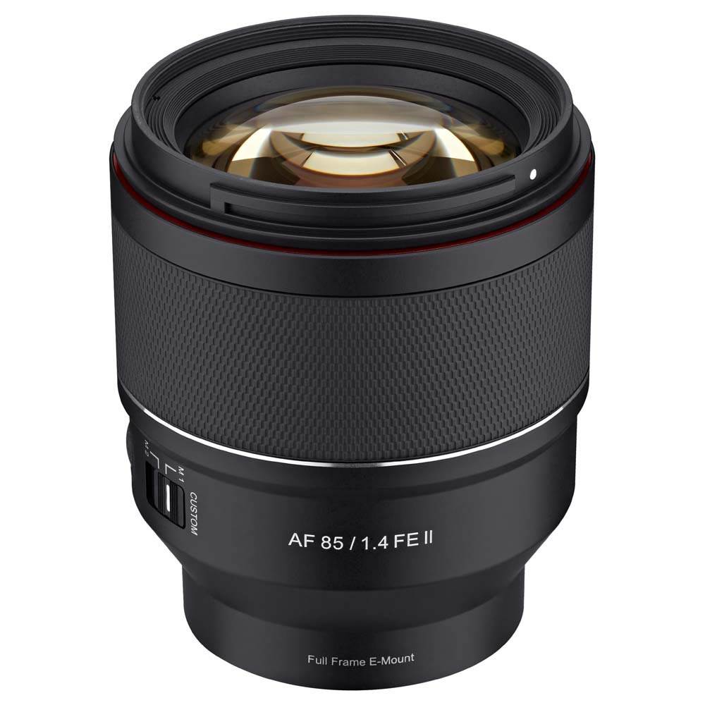 Samyang AF 85mm FE II Lens for Sony E Park Cameras