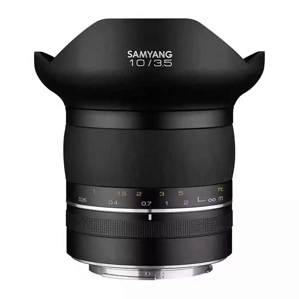 Samyang XP 10mm f/3.5 Ultra Wide Lens Canon EF