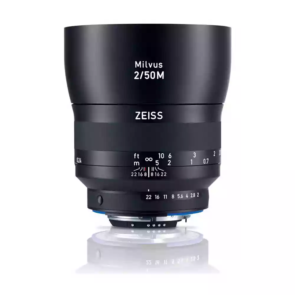 Zeiss Milvus 50mm f/2M Planar T* ZF.2 Macro Lens Nikon F