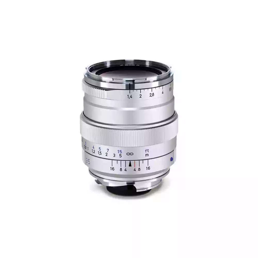 ZEISS Distagon T* 35mm f/1.4 ZM M-Mount Lens Silver