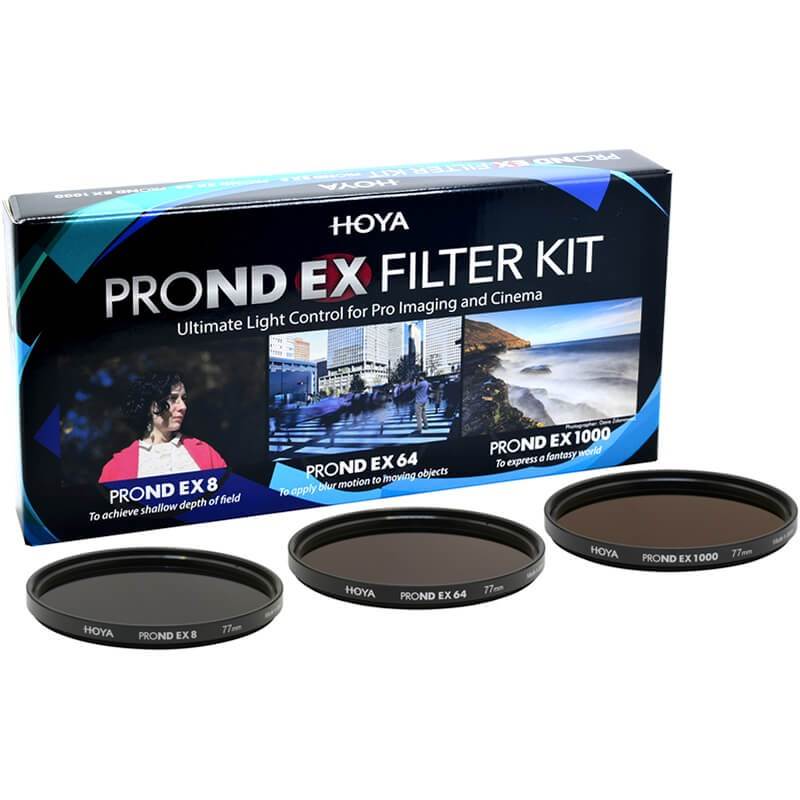 Hoya 52mm PRO ND EX Neutral Density Filter KIT (8/64/1000)