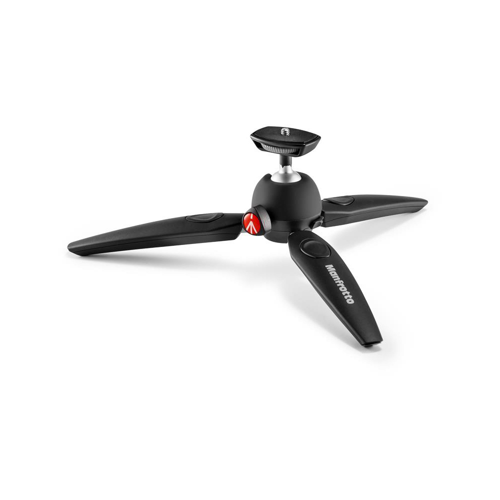 Trépied Manfrotto PIXI EVO Noir - Portable Et Léger Pour Appareils Photo Jusqu'à 2.5kg