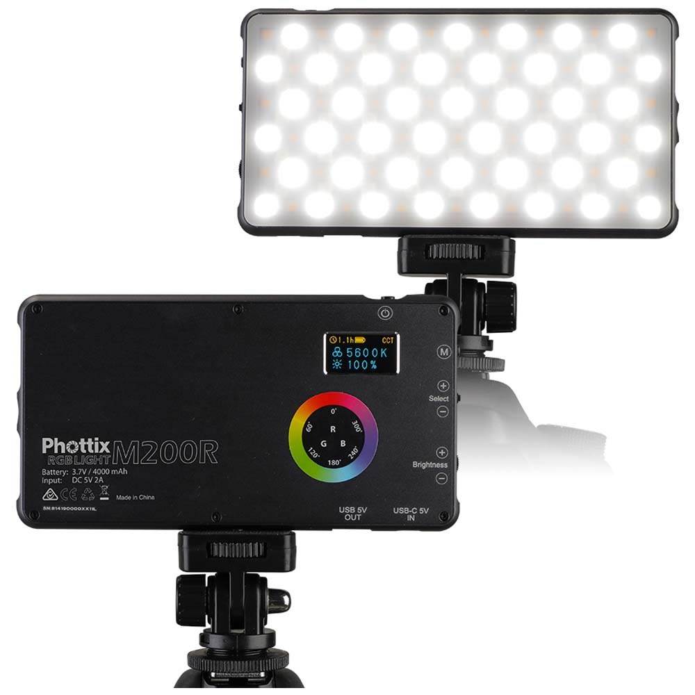Phottix M200R RGB LED Light And Powerbank