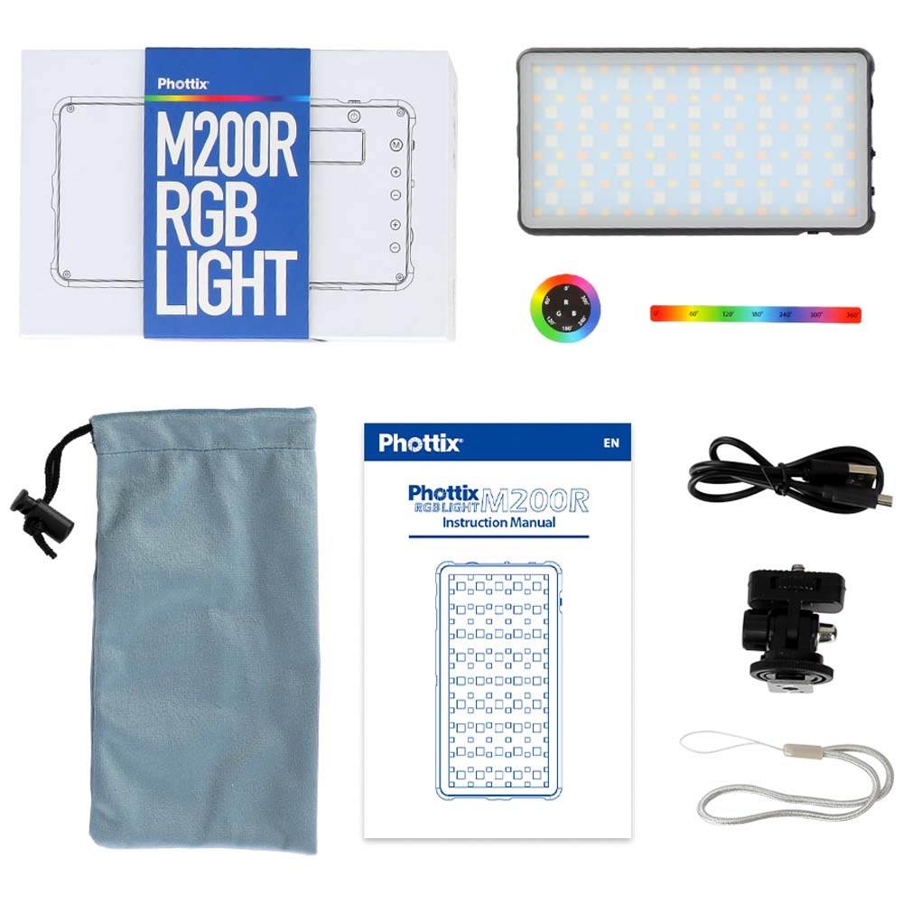 Phottix M200R RGB LED Light And Powerbank | Park Cameras