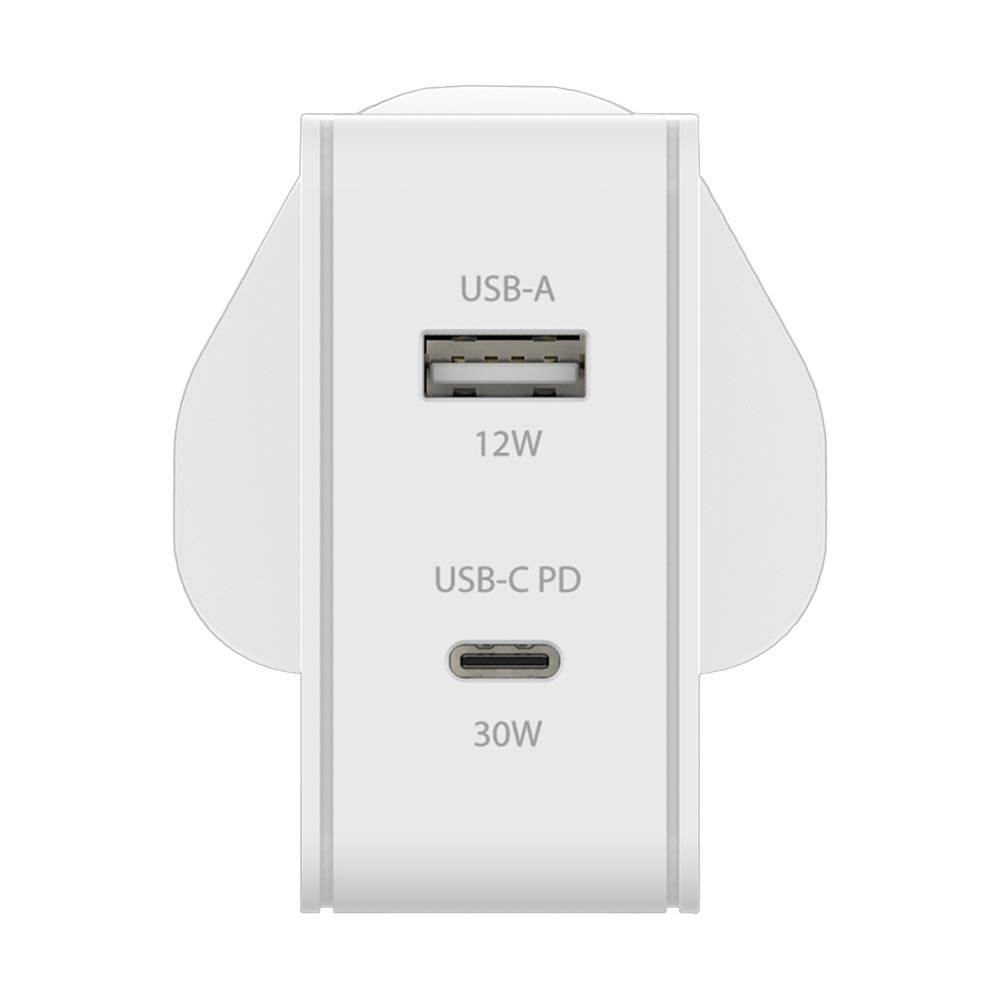 Joby 35W Dual Output Wall Travel Charger PD and USB-C