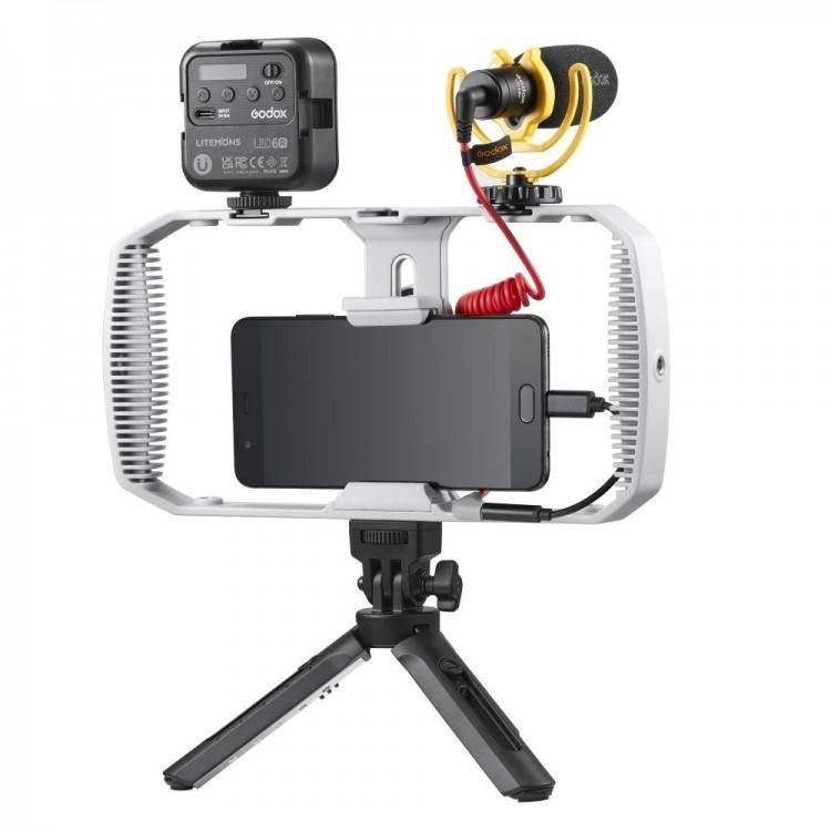 Godox VK1-AX Vlogging Kit for mobile devices with 3.5 mm port