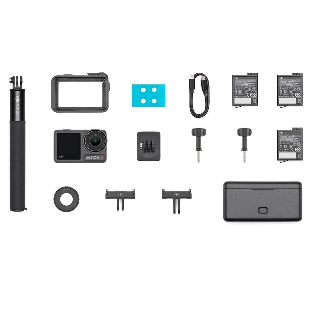 DJI Osmo Action 4 Camera Adventure Combo | Park Cameras DJI Osmo Action 4 Camera Adventure Combo | Park Cameras