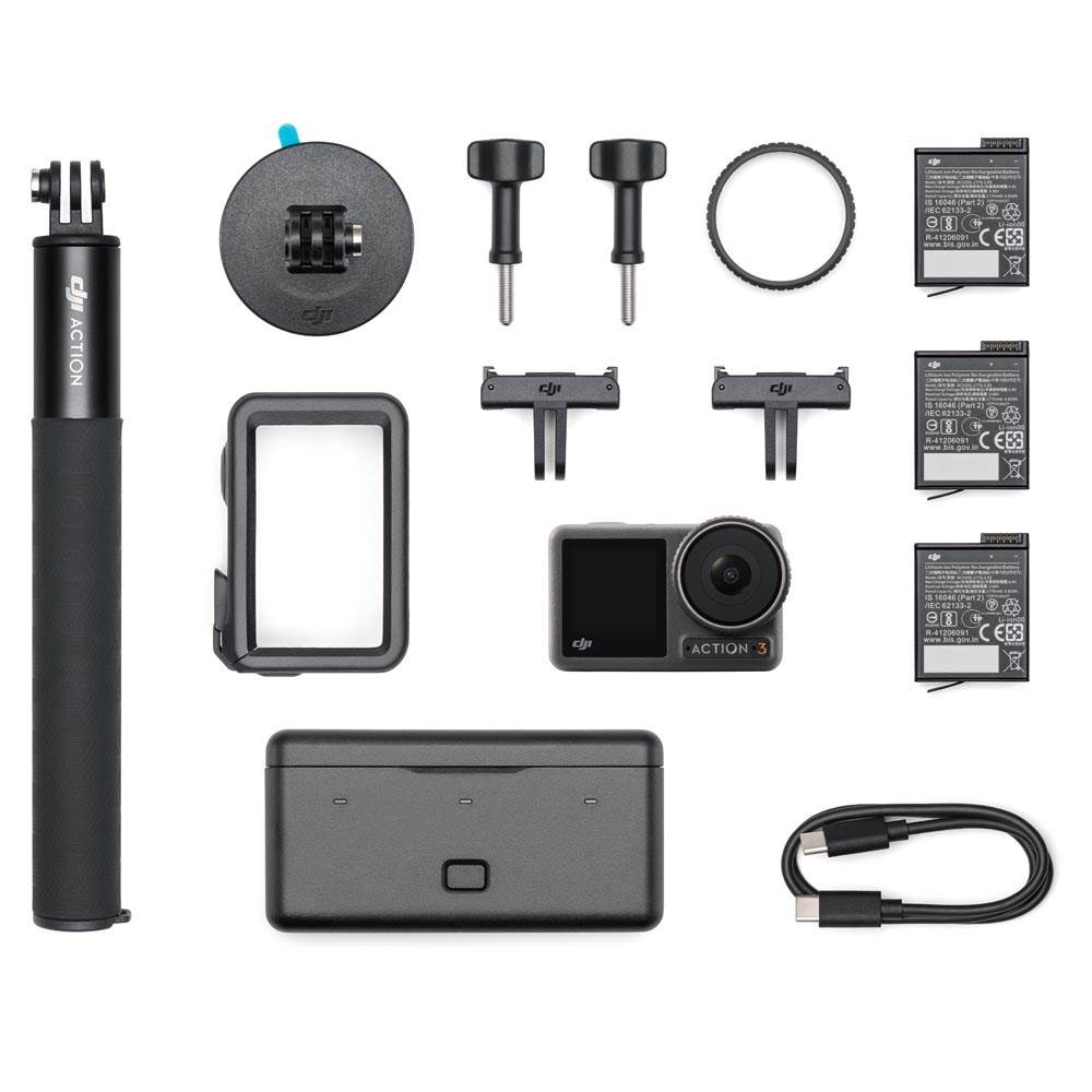 DJI Osmo Action 3 Adventure Combo | Park Cameras | Park Cameras