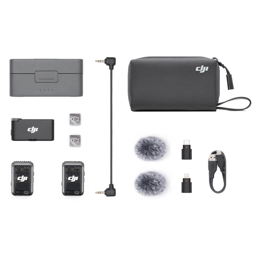 DJI Mic 2 (2TX + 1RX + Charging Case) *New | Park Cameras