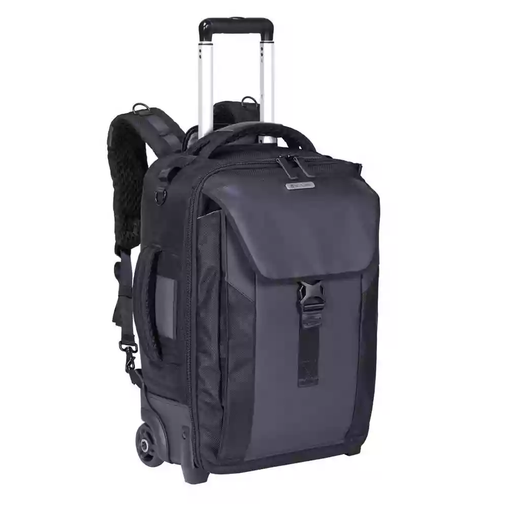 Vanguard VEO Select 59T BK 2-wheel Roller Case Backpack - Black