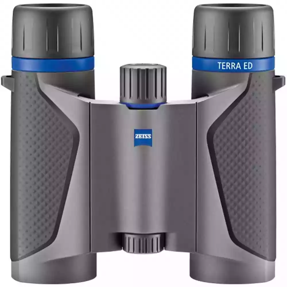 ZEISS Terra ED Pocket 10x25 Binocular - Grey/Black