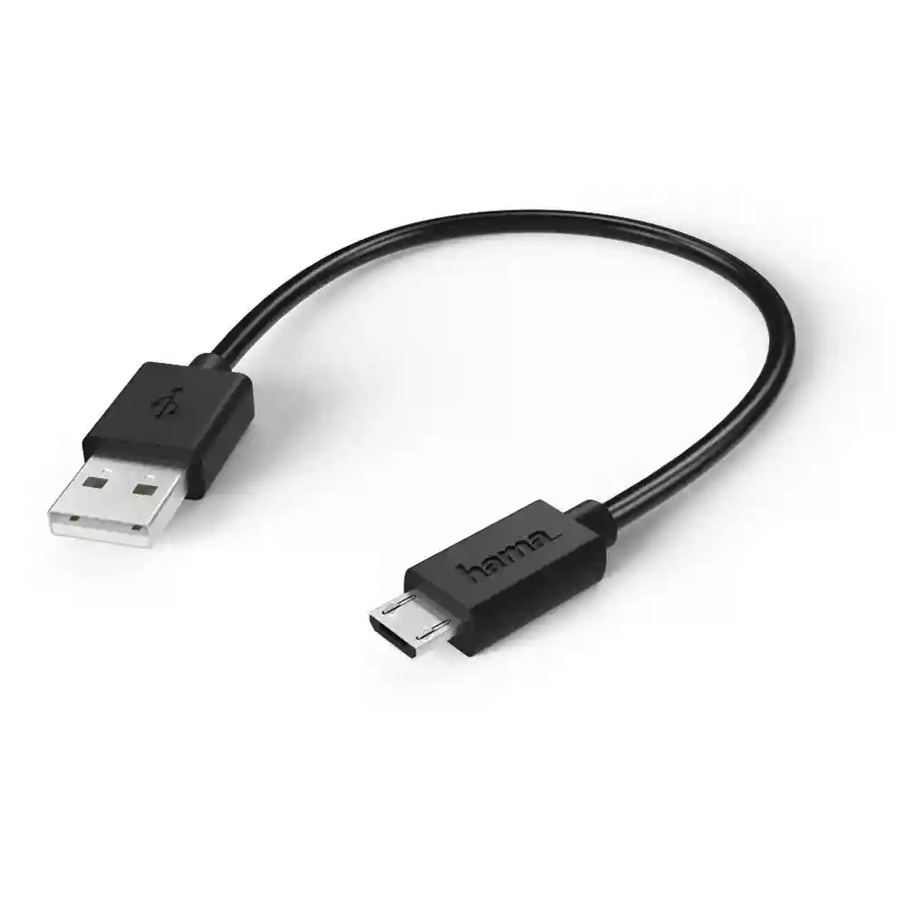 Hama Micro-USB 0.2m Black