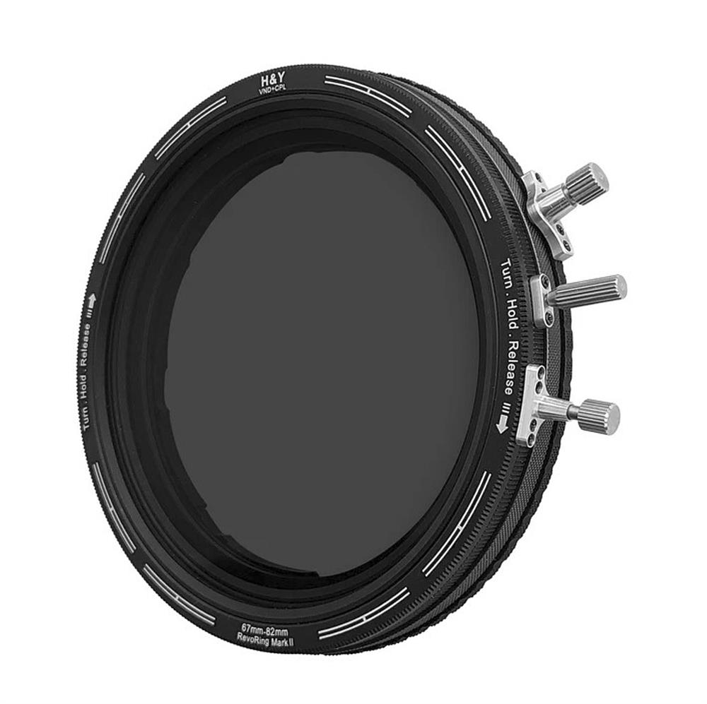 H&Y REVORING Variable ND3-ND1000 & CPL Filter MkII 67-82mm