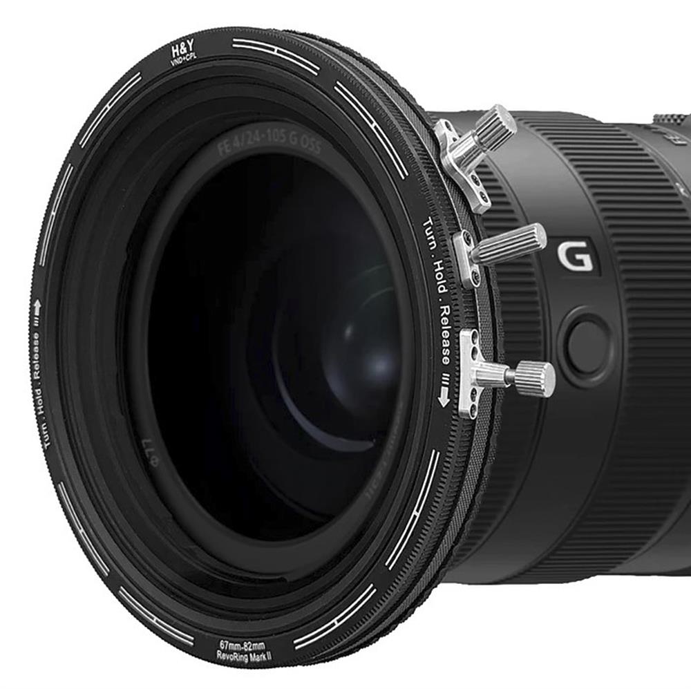 H&Y REVORING Variable ND3-ND1000 & CPL Filter MkII 67-82mm