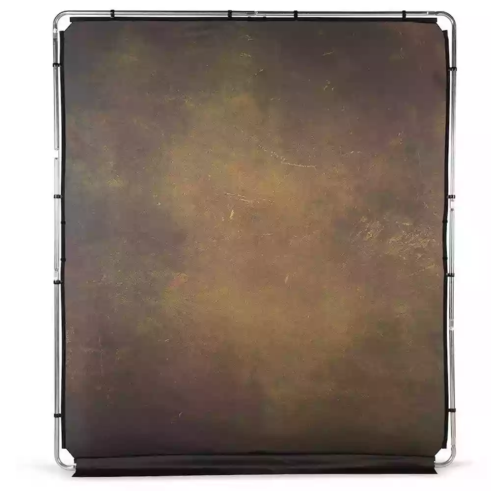 EzyFrame Vintage Background 2 x 2.3m (6’7 x 7’5) Olive