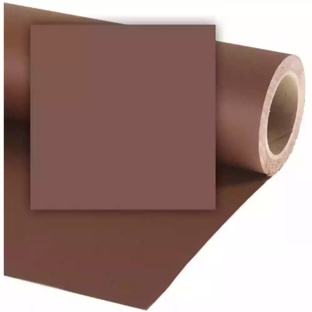 Colorama Paper Background 1.35m x 11m Peat Brown LL CO580