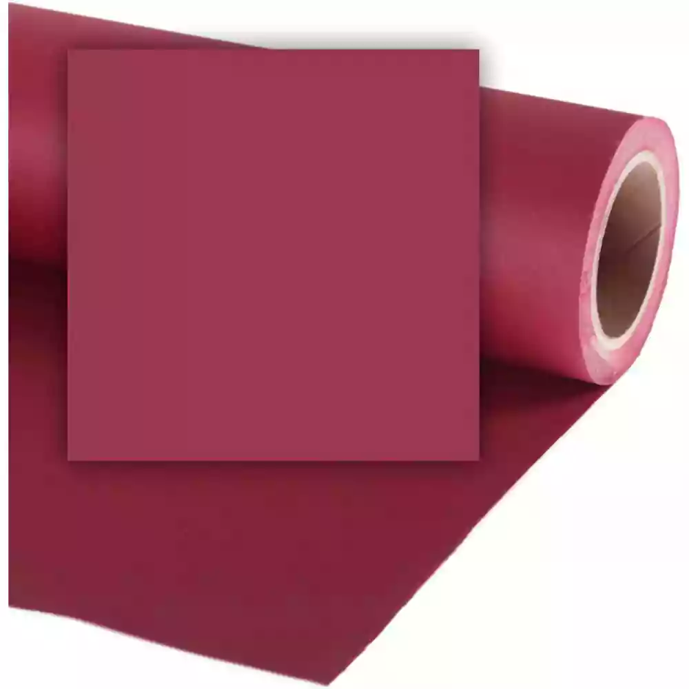 Colorama Paper Background 1.35m x 11m Crimson LL CO573