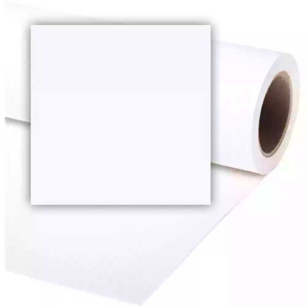 Colorama Paper Background 3.55m x 15m White LL CO882